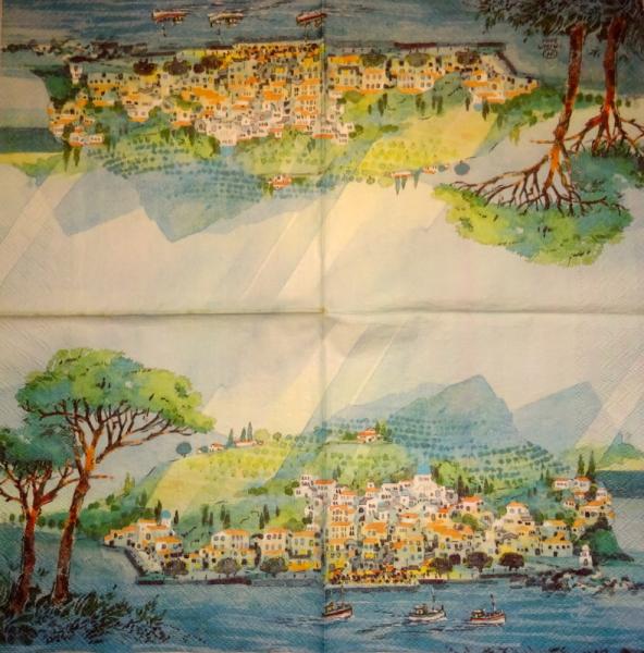 031 Mediterranean Sea - 3-ply - Fasana 2001 - Künstler